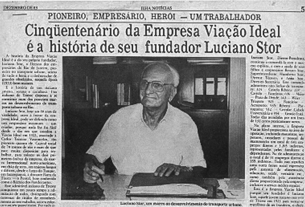reportagem da época