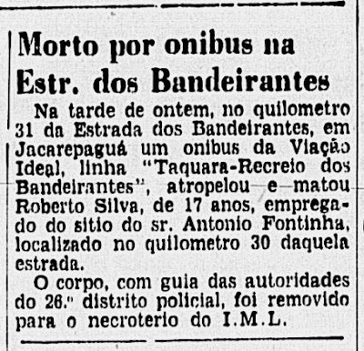 reportagem da época