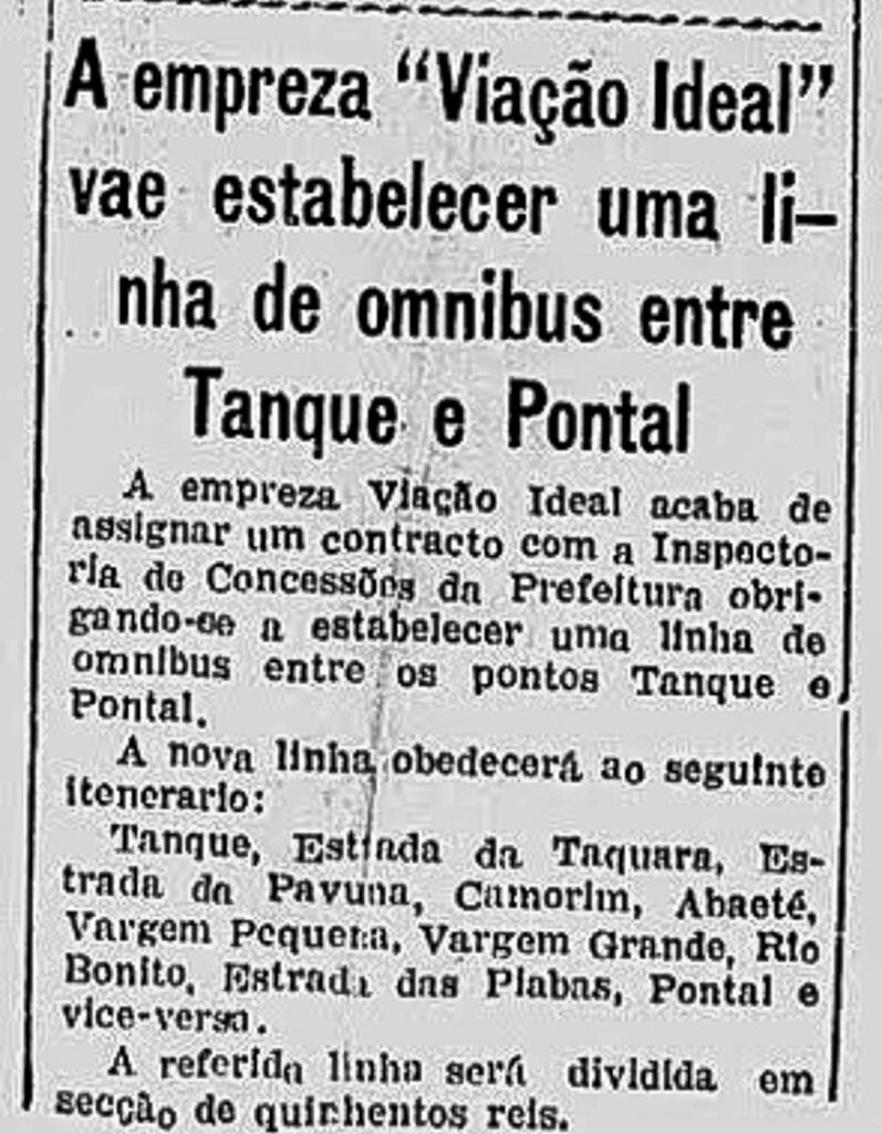 reportagem da época