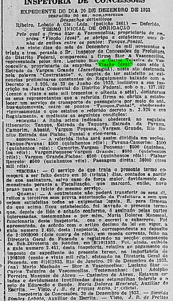 reportagem da época