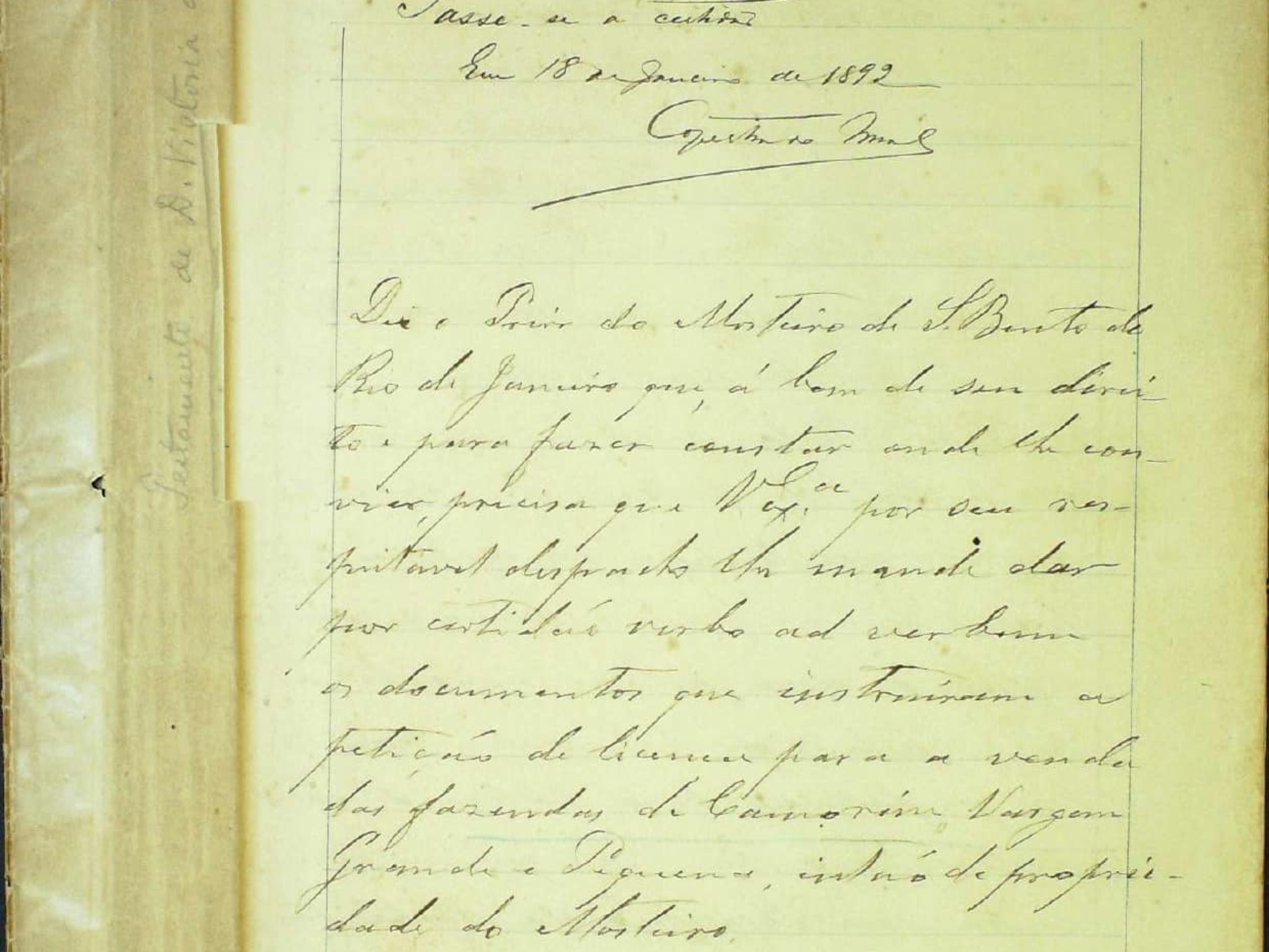 Testamento Dona Vitória